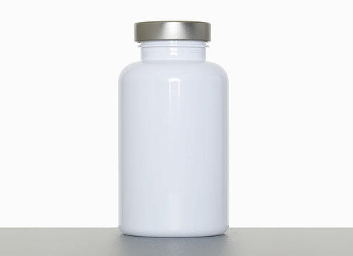 PET Packer: 200 Milliliter, Farbe: weiß