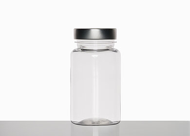 PET Packer: 100 Milliliter, Farbe: klar transparent