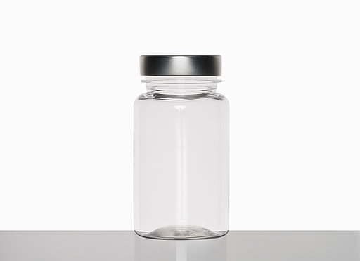 PET Packer: 100 Milliliter, Farbe: klar transparent