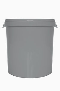 Kunststoff Hobbock ECO: 30,0 Liter, Farbe: grau
