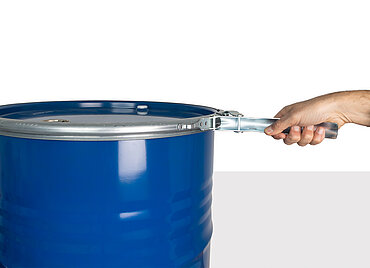 Stahlblech Deckelspundfass i.l.: 216,0 Liter, Farbe: blau RAL 5010 Stahlblech Deckelspundfass i.l.: 216,0 Liter, Farbe: blau RAL 5010