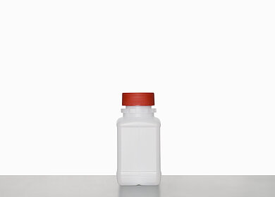 Waste oil bottle: 250 milliliter, colour: natural