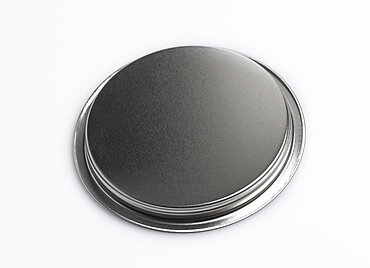 Weißblech Eindrückdeckel aus Weißblech ø 108,0 mm Mündung