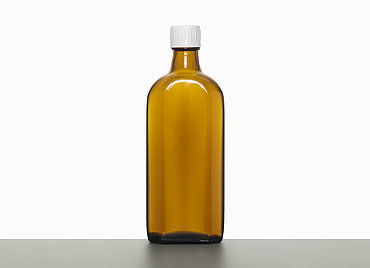Meplat bottle: 250 milliliter, colour: brown
