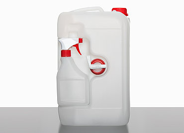Combination canister: 10,0 liter, colour: natural