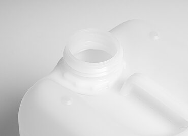 Plastic canister: 6,0 liter, colour: natural Plastic canister: 6,0 liter, colour: natural