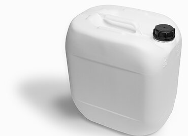 Kunststoffkanister: 30,0 Liter, Farbe: weiß