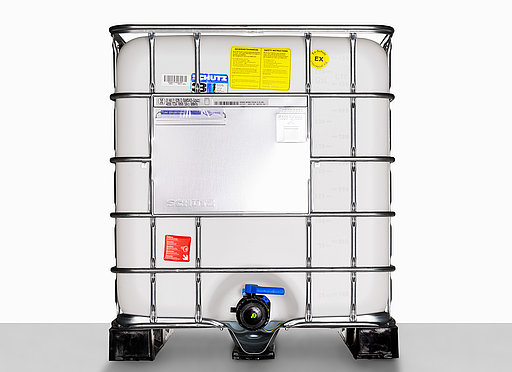 IBC Container MX 1000 GG Ex: 1.000,0 liter, colour: natural