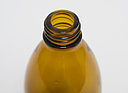 Narrow neck bottle: 150 milliliter, colour: brown