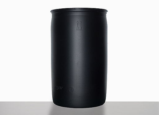 Plastic tight head drum explosion protected: 220,0 liter, colour: black