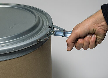 Fibertrommel: 40,0 Liter, Farbe: natur Fibertrommel: 40,0 Liter, Farbe: natur