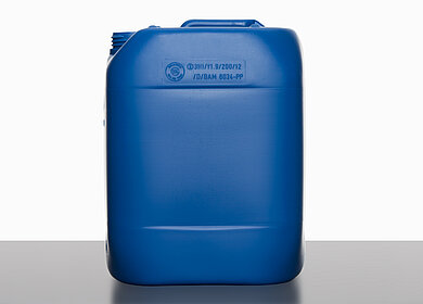 Kunststoffkanister: 10,0 Liter, Farbe: blau