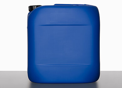 Plastic canister: 30,0 liter, colour: blue