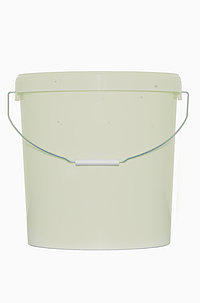 Kunststoff Rundeimer ECO: 21,3 Liter, Farbe: natur