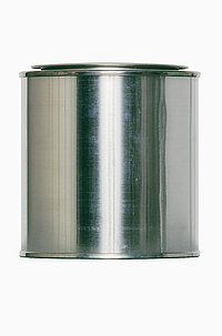 Weißblechdose: 375 Milliliter, Farbe: blank