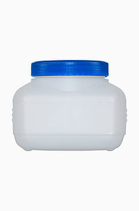 Kunststoff Vierkantflasche: 500 milliliter, colour: natur