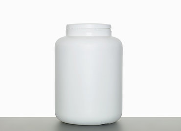Kunststoff Stülpdeckeldose OV Standard: 2,0 Liter, Farbe: weiß