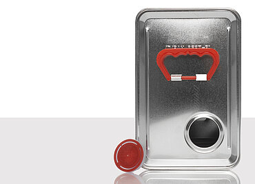 Weißblechkanister: 10,0 Liter, Farbe: weiß Weißblechkanister: 10,0 Liter, Farbe: weiß