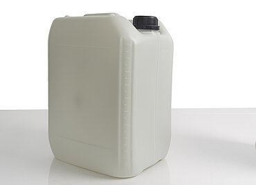 Eco canister: 10,0 liter, colour: grey white