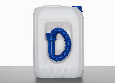 Kunststoffkanister Adblue: 10,0 Liter, Farbe: natur