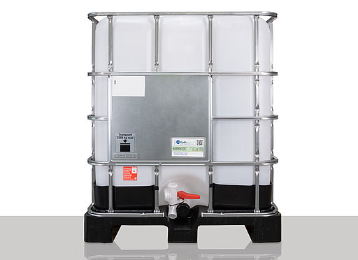 IBC Container: 1.000,0 liter, colour: natural