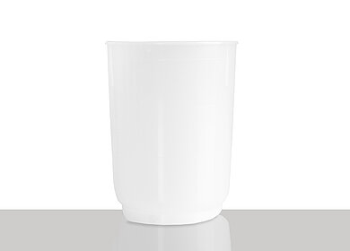 Laboratory cup: 175 milliliter, colour: natural