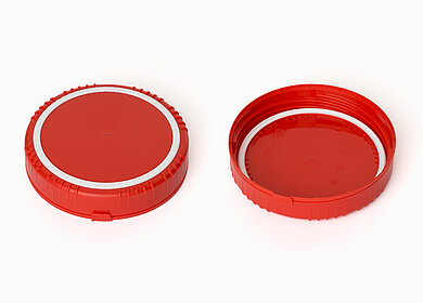 2-Komponenten Schraubdeckel aus PP ø 100,0 mm Mündung