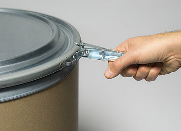 Fiber drum NTR: 80,0 liter, colour: natural Fiber drum NTR: 80,0 liter, colour: natural