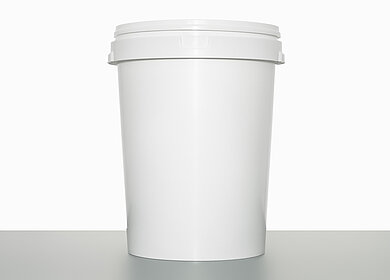 Kunststoff Hobbock UN: 61,0 Liter, Farbe: weiß