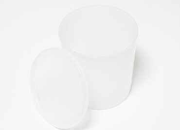 Laborbecher: 350 Milliliter, Farbe: natur Laborbecher: 350 Milliliter, Farbe: natur