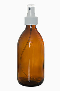 Sirupflasche leicht: 300 Milliliter, Farbe: braun
