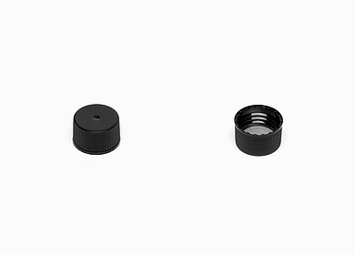 closure of PP ø 25,0 mm mouth