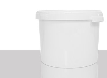 Kunststoff Hobbock: 23,0 Liter, Farbe: weiß Kunststoff Hobbock: 23,0 Liter, Farbe: weiß