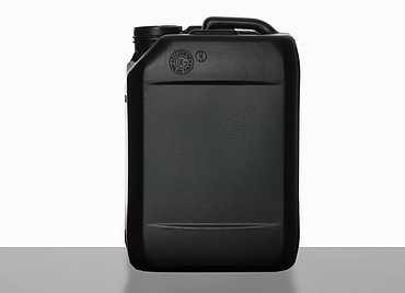 Kunststoffkanister: 2,0 Liter, Farbe: schwarz