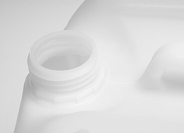 Plastic canister: 20,0 liter, colour: natural