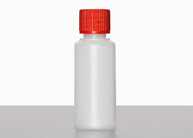 Round Bottle R 30/18: 30 milliliter, colour: natural