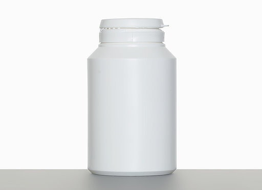 Kunststoff Stülpdeckeldose OV Standard: 150 Milliliter, Farbe: weiß