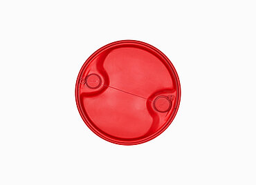 Kunststoff Spundfass L-Ring: 220,0 Liter, Farbe: rot Kunststoff Spundfass L-Ring: 220,0 Liter, Farbe: rot