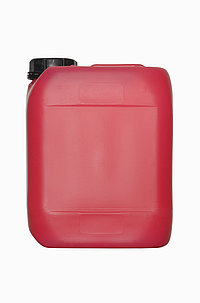 Plastic canister: 5,0 liter, colour: red