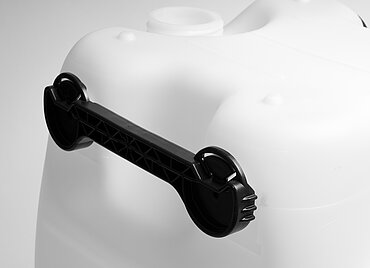 Plastic canister: 60,0 liter, colour: natural Plastic canister: 60,0 liter, colour: natural