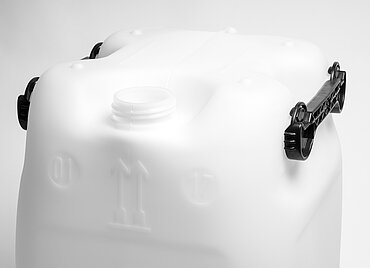 Plastic canister: 60,0 liter, colour: natural Plastic canister: 60,0 liter, colour: natural