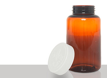 PET-Packer ECO: 250 milliliter, colour: brown PET-Packer ECO: 250 milliliter, colour: brown