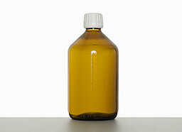 Light packaging bottle