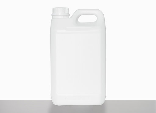 Kunststoffkanister fluoriert: 3,0 Liter, Farbe: weiß