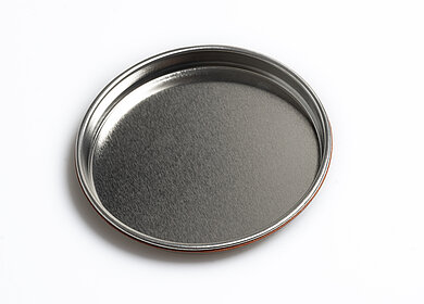Ring-lid closure of Tinplate ø 99,0 mm mouth