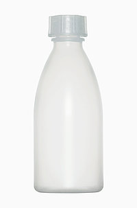 Laborflasche: 100 Milliliter, Farbe: natur