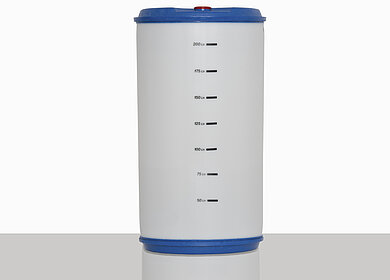 Kunststoff Spundfass: 225,0 Liter, Farbe: natur