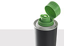 Weißblech Ölflasche: 250 Milliliter, Farbe: matt schwarz lackiert