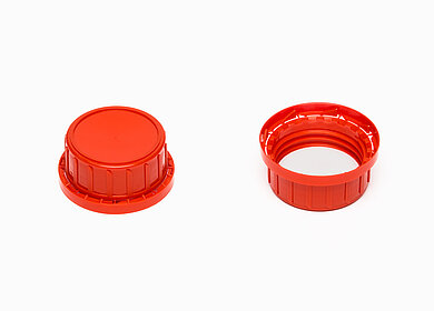 Schraubdeckel OV aus PP ø 45,0 mm Mündung