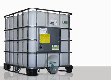 IBC Container: 1.000,0 Liter, Farbe: natur